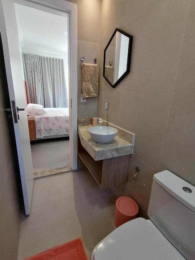 Triplex pé na areia com 3 suítes próximo Salvador Lauro de Freitas Esterno foto