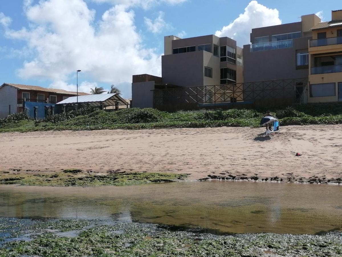 Triplex pé na areia com 3 suítes próximo Salvador Lauro de Freitas Esterno foto