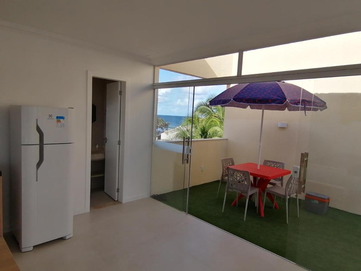 Triplex pé na areia com 3 suítes próximo Salvador Lauro de Freitas Esterno foto